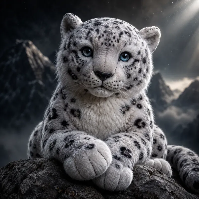 Enchanted Plush Animal Portraits