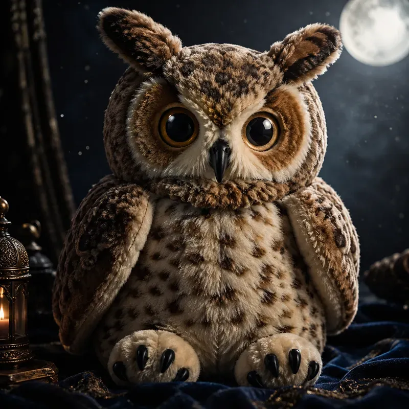 Enchanted Plush Animal Portraits