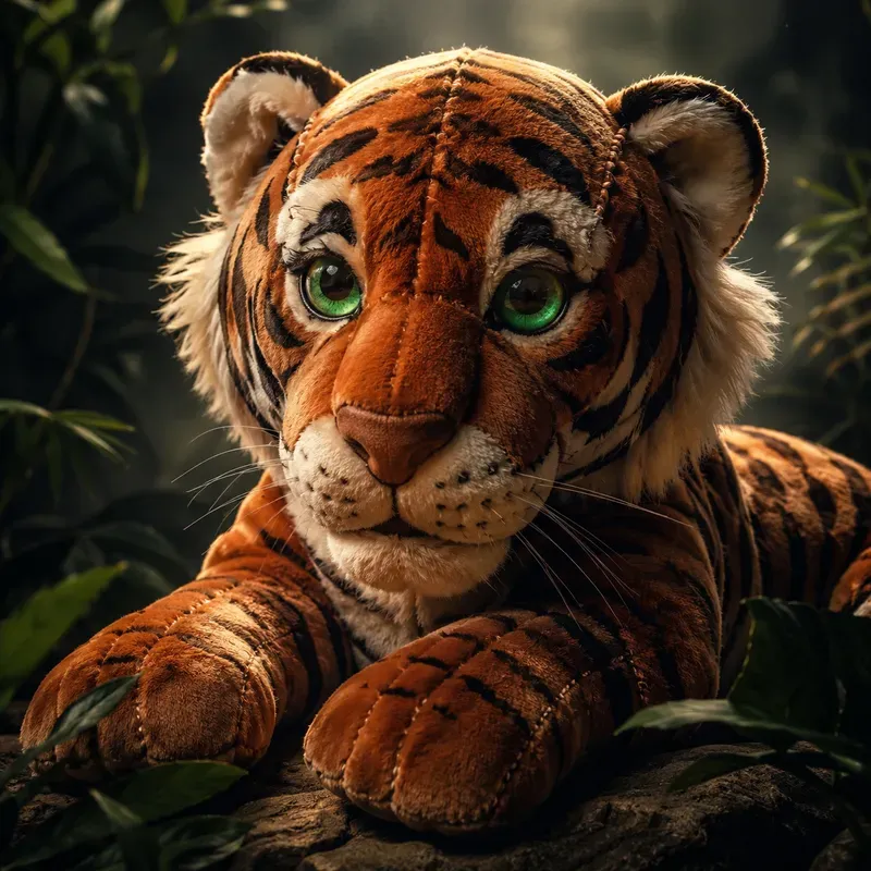 Enchanted Plush Animal Portraits