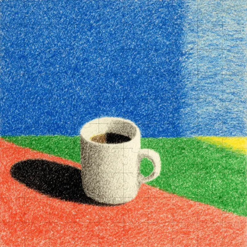 Colored Pencil Grainy Soft Illustrations