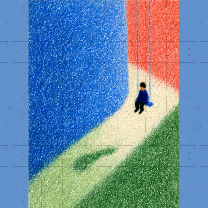 Colored Pencil Grainy Soft Illustrations