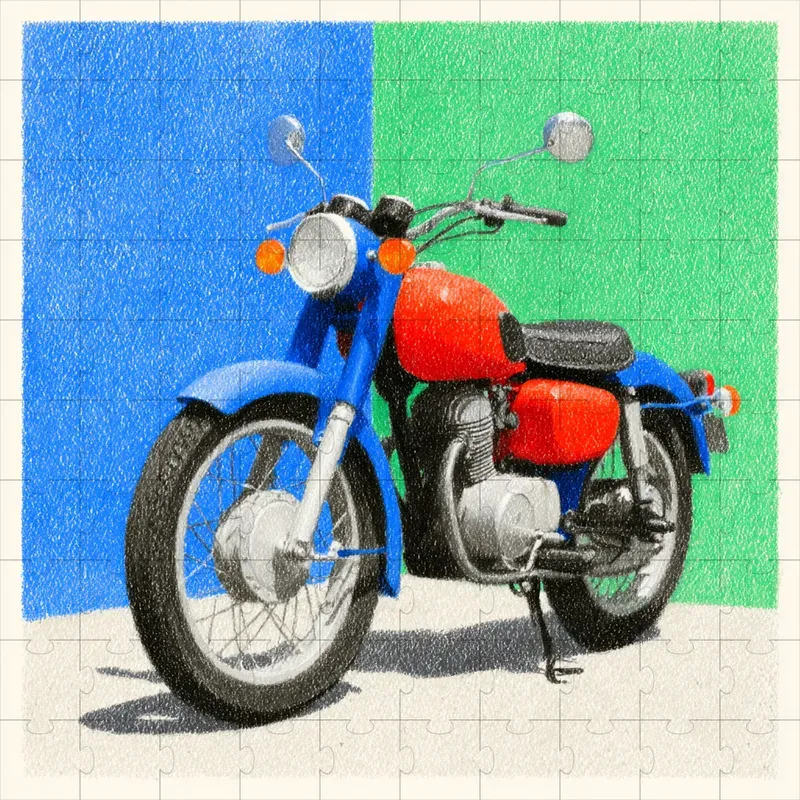Colored Pencil Grainy Soft Illustrations