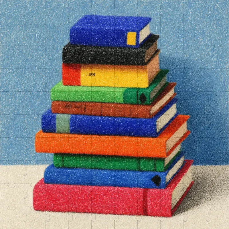 Colored Pencil Grainy Soft Illustrations