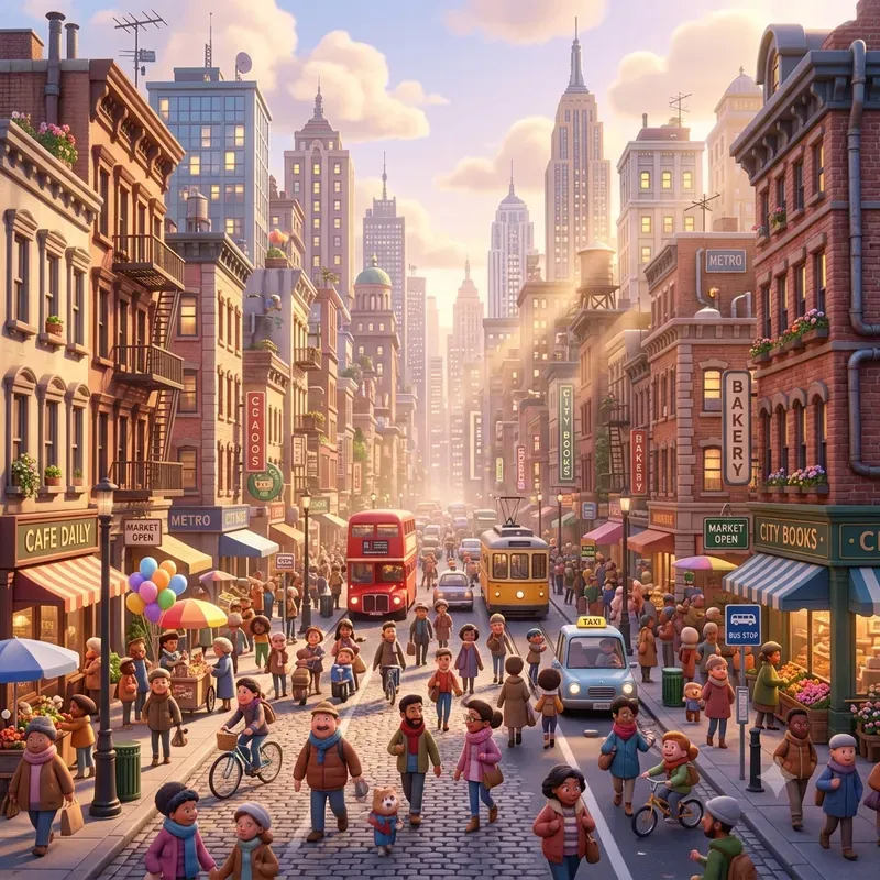 Animated Everyday Life Scene Collections