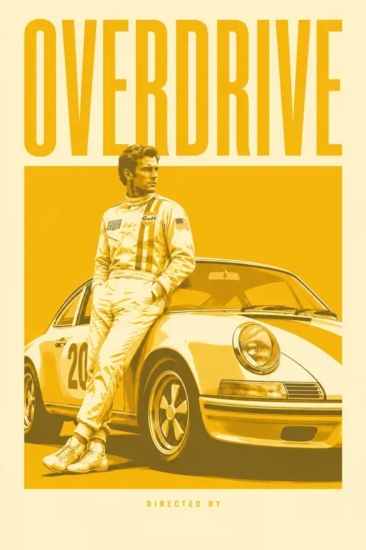 Monochromatic Minimalist Movie Posters