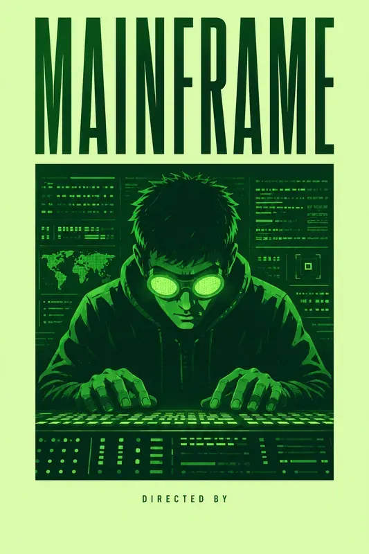 Monochromatic Minimalist Movie Posters