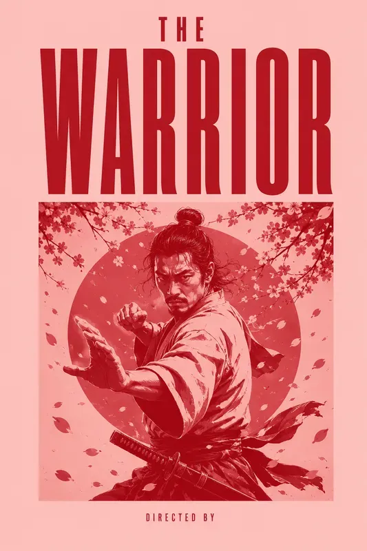 Monochromatic Minimalist Movie Posters