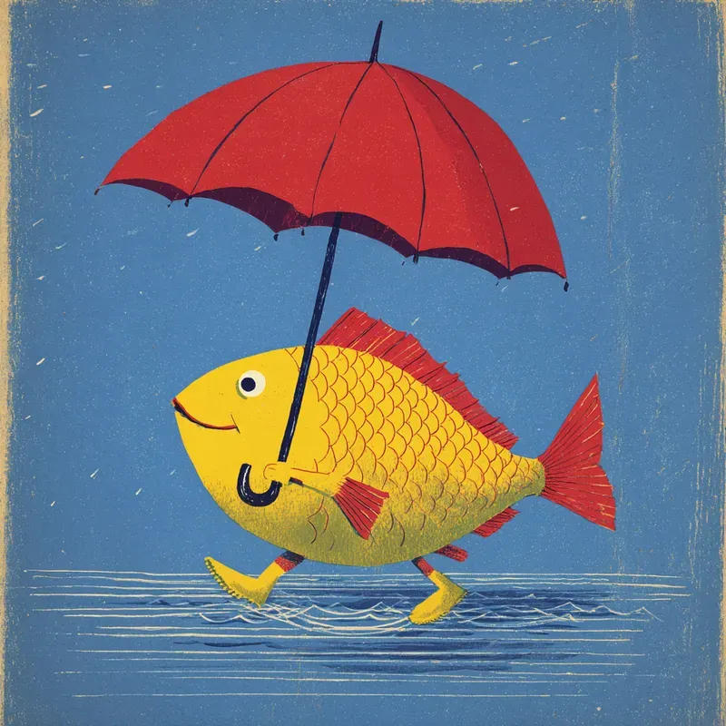 Vintage Picture Book Animal Illustrations