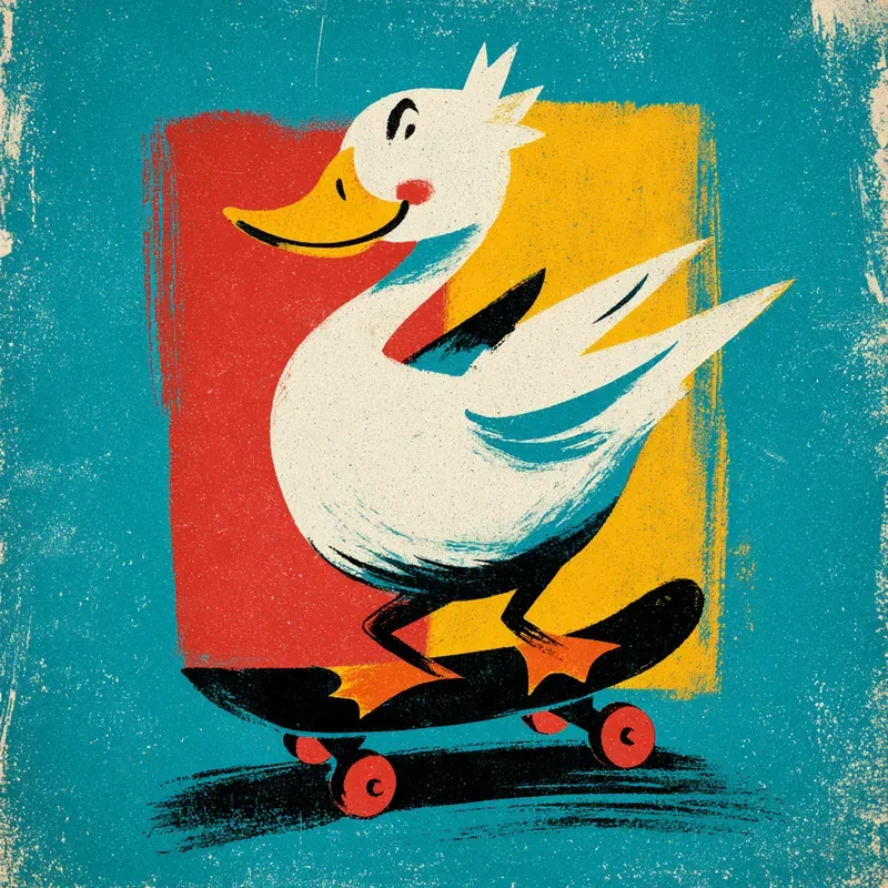 Vintage Picture Book Animal Illustrations