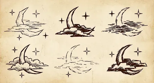 Raw Handscratched Medieval UI Icons