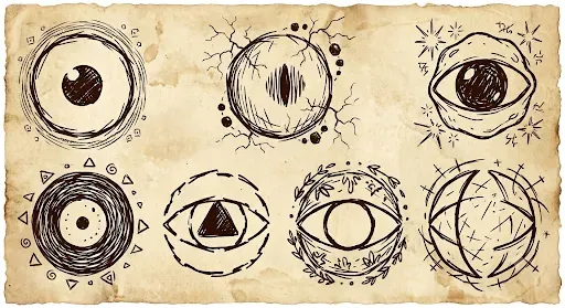 Raw Handscratched Medieval UI Icons