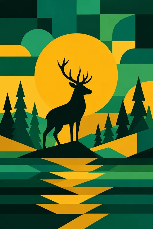 Modern Minimalist Graphic Scene Creators