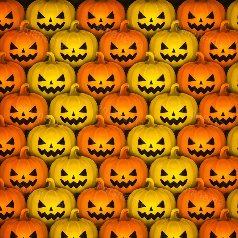 Glowing Neon Seamless Patterns