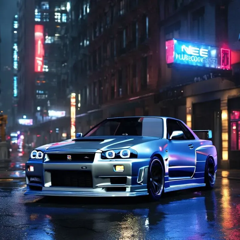 Need For Speed 3D Night City Collections
