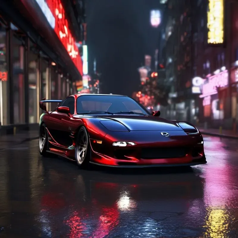 Need For Speed 3D Night City Collections