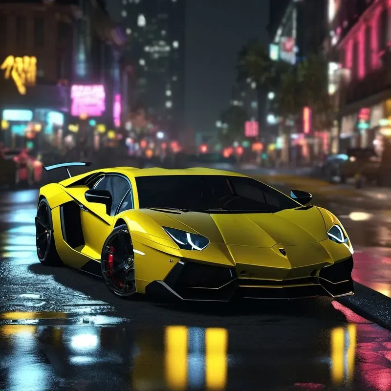 Need For Speed 3D Night City Collections