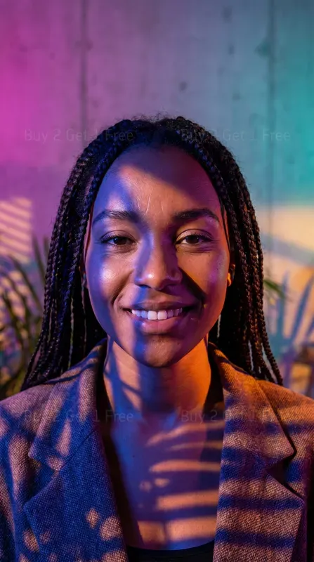 Colorful Shadow Portraits