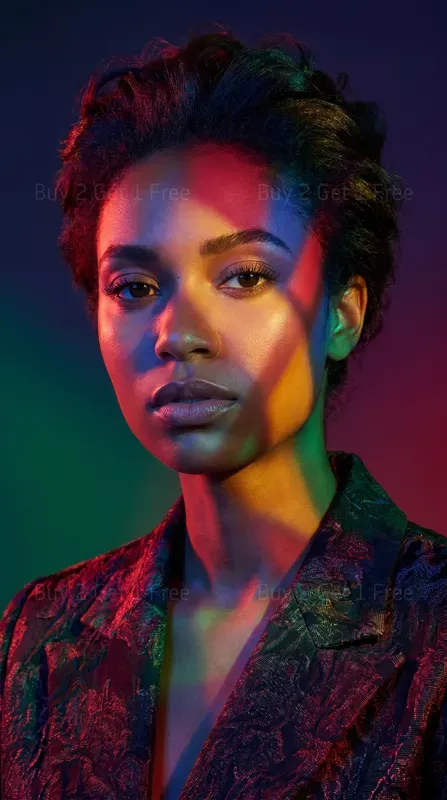 Colorful Shadow Portraits