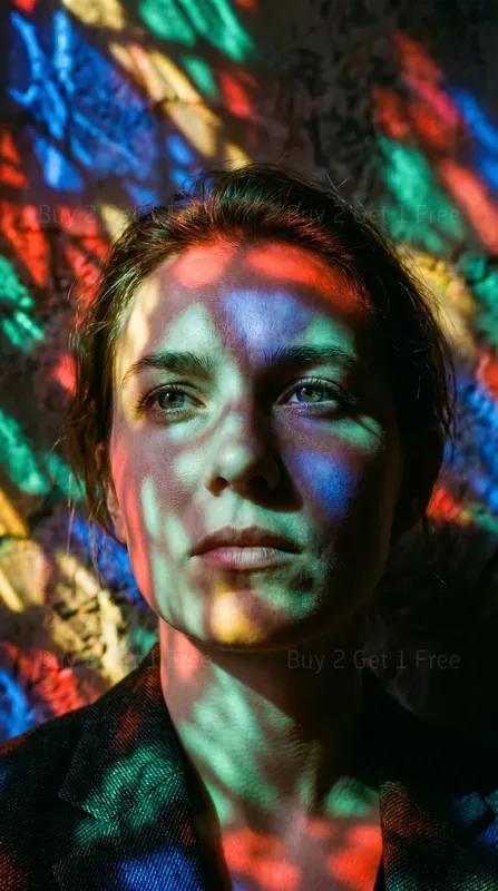 Colorful Shadow Portraits