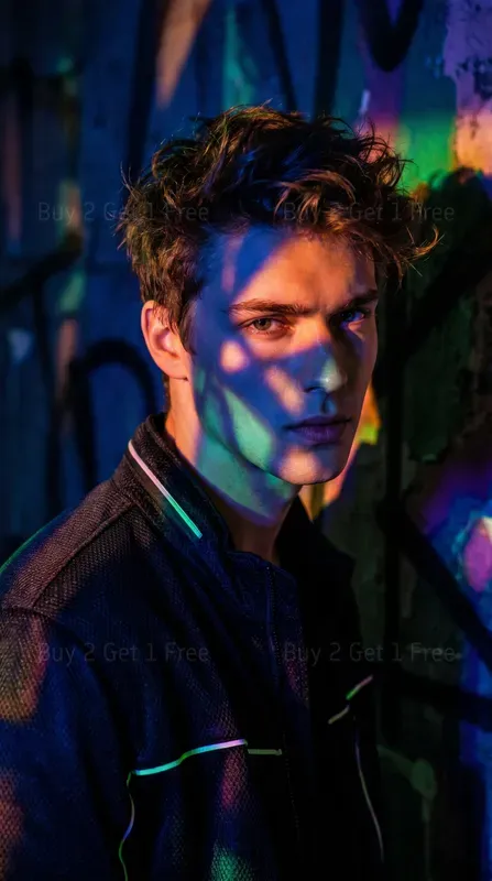 Colorful Shadow Portraits