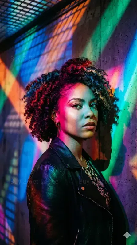 Colorful Shadow Portraits