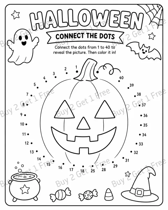 Spooky Halloween Kids Activity Printables