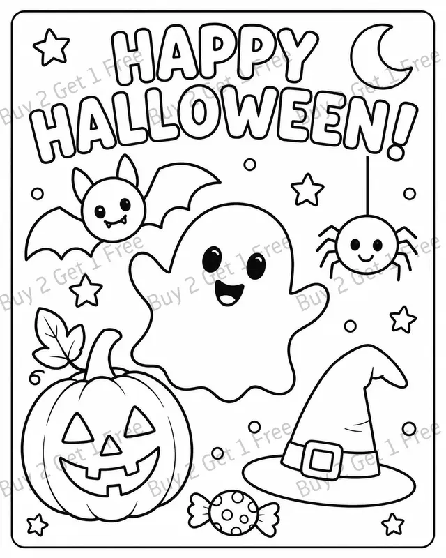 Spooky Halloween Kids Activity Printables