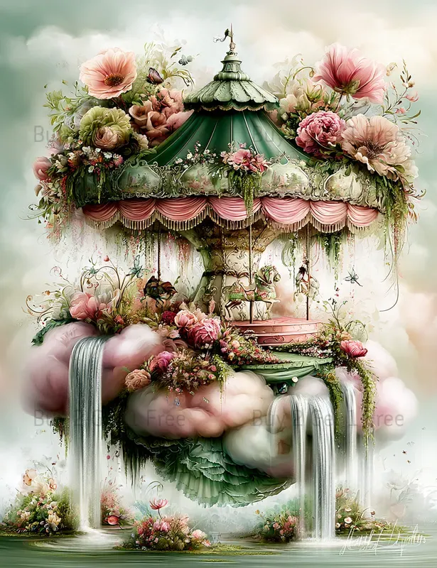 Magical Carousel Junk Journals