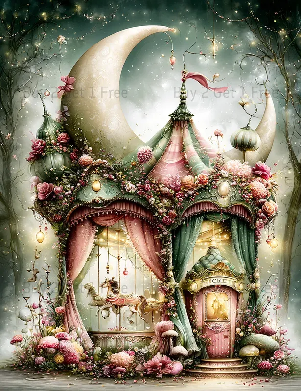 Magical Carousel Junk Journals