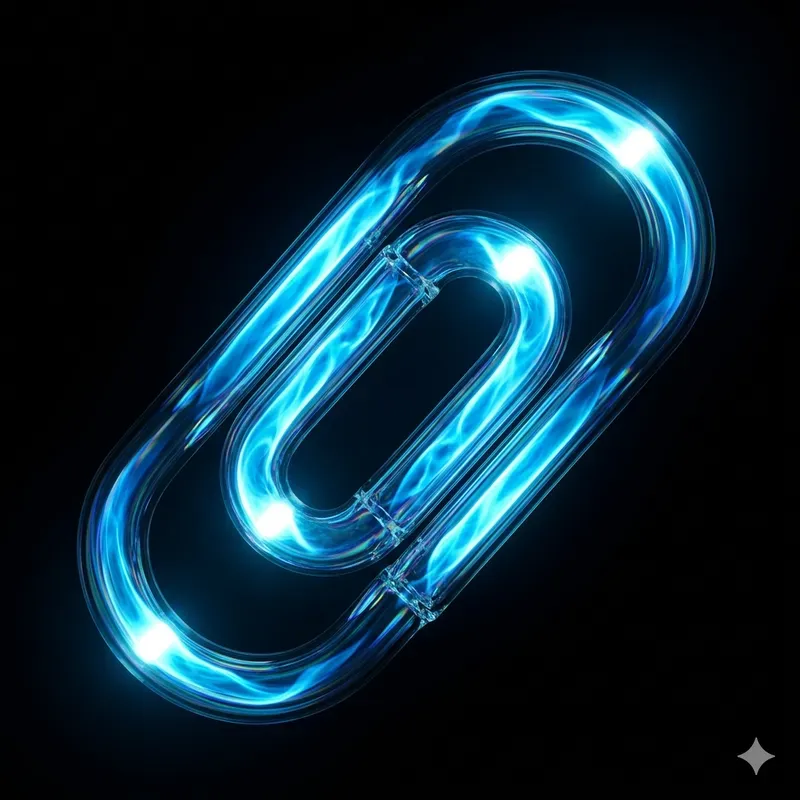 3D Cyberpunk Neon Glowing Icons