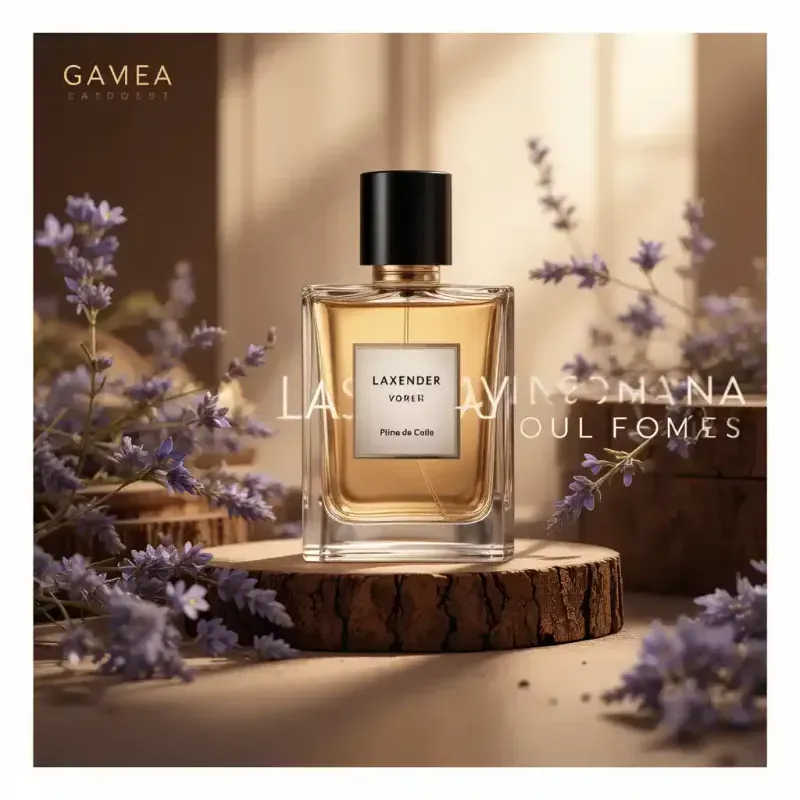 Luxury Perfume Ads With Natural Elements