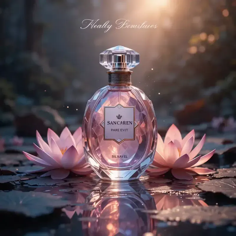 Luxury Perfume Ads With Natural Elements