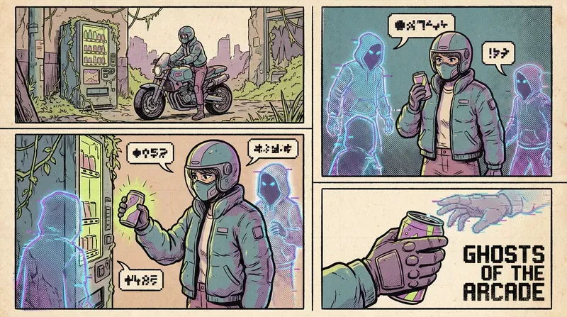 Retrofuturist Lofi Comic Stories