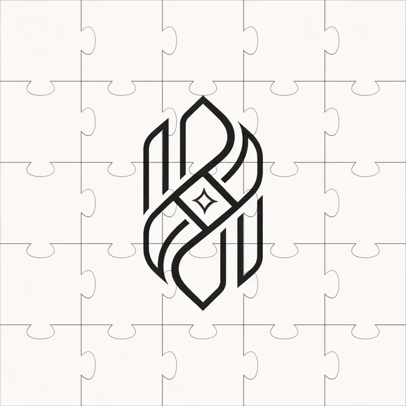 Luxury Minimal Vector Logo Masters