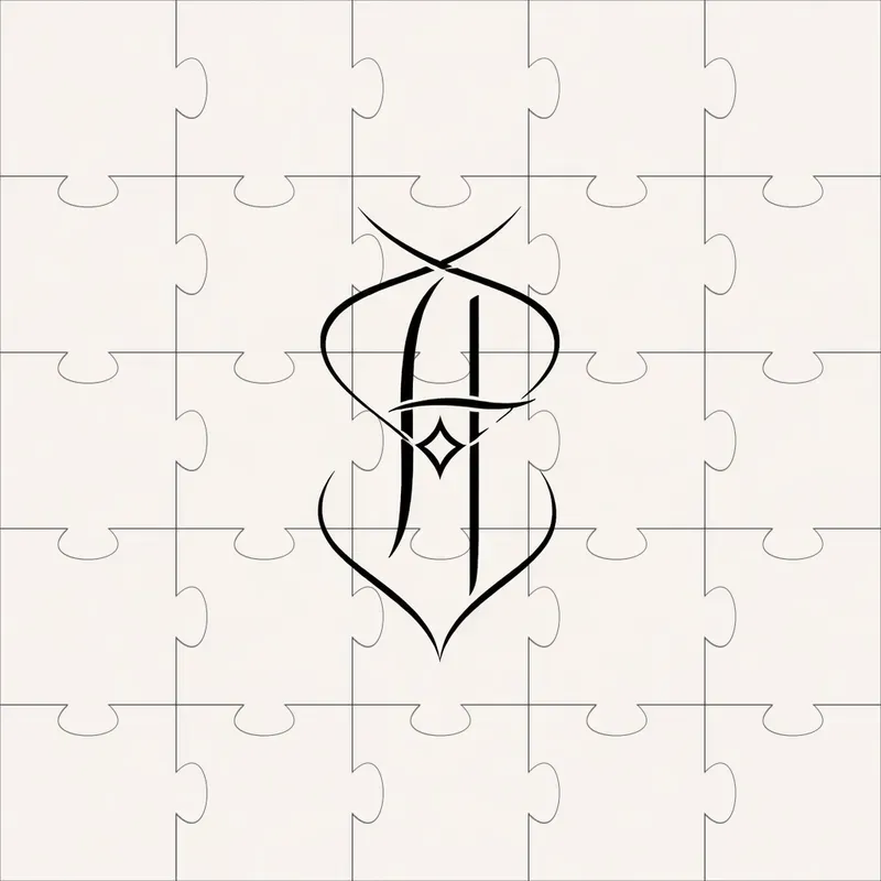 Luxury Minimal Vector Logo Masters