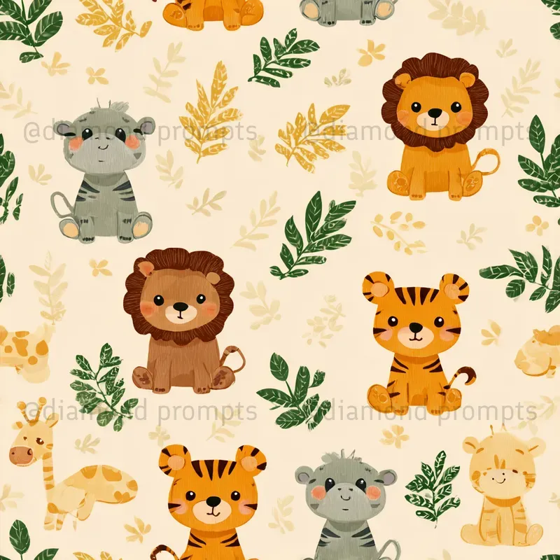 Nursery Seamless Patterns