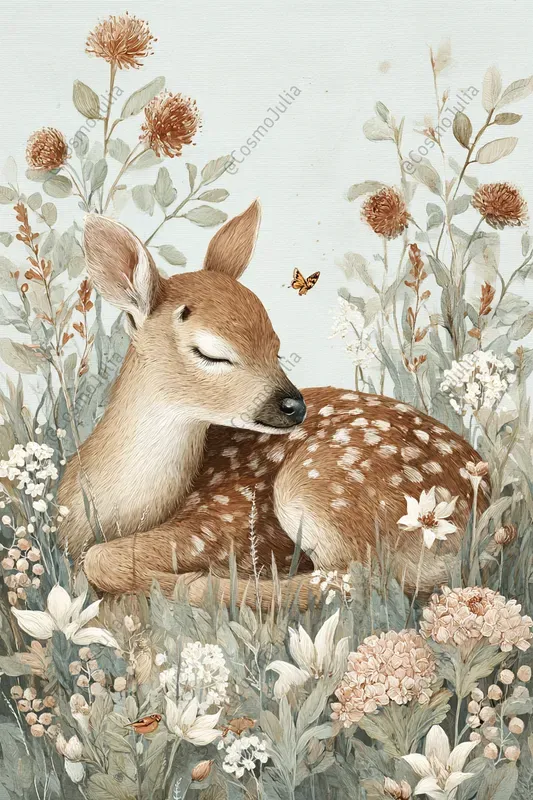 Whimsical Woodland Nursery Art