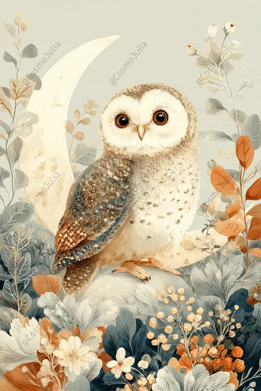 Whimsical Woodland Nursery Art