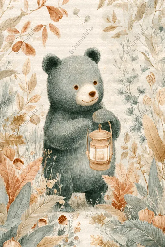 Whimsical Woodland Nursery Art
