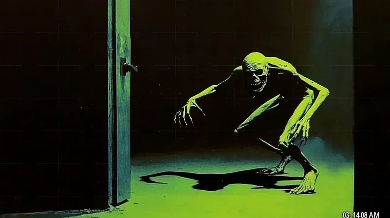 80s VHS Horror Found Footage Film Stills