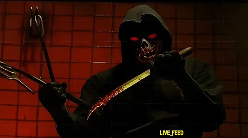 80s VHS Horror Found Footage Film Stills
