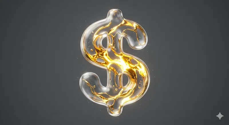 Ultraluxury Glass Gold 3D Assets