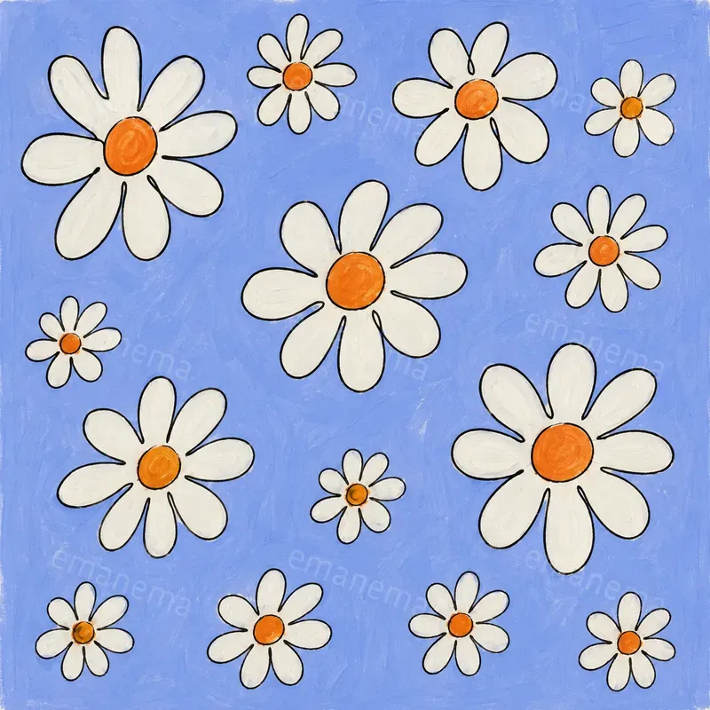 Fresh Hand Drawn Scattered Patterns