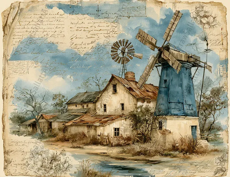 Summer Farmhouse Junk Journal Ephemera