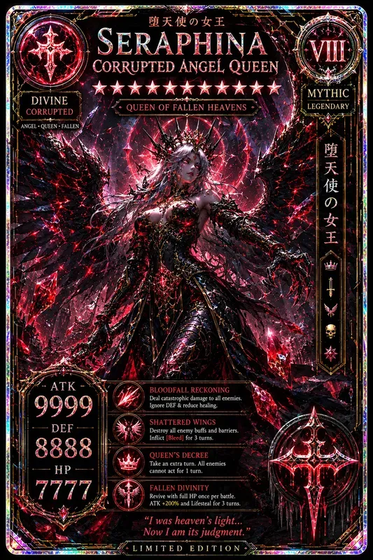 Holographic Collector Card Generator