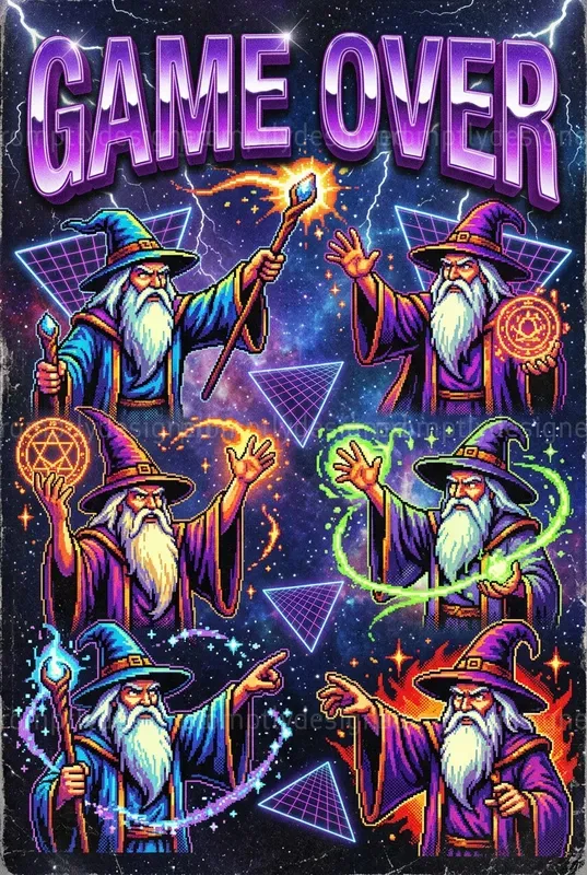 90s Bootleg Inspired Posters