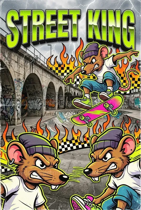 90s Bootleg Inspired Posters