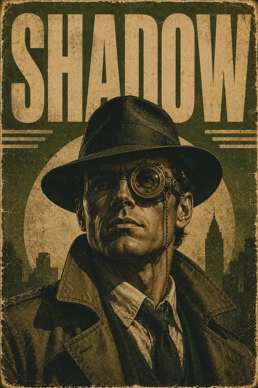 Retro Editorial Poster Generator