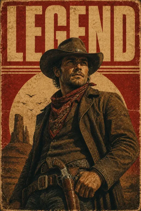 Retro Editorial Poster Generator