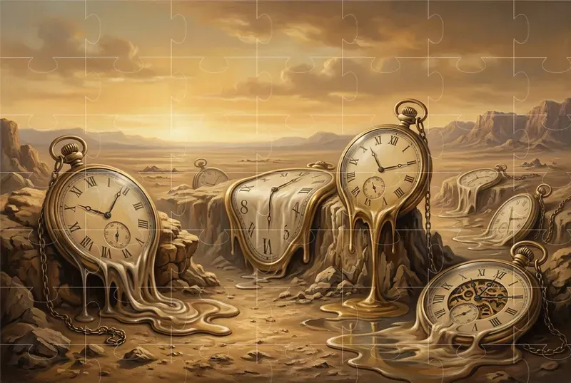 Melting Surreal Landscape Generator